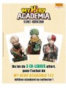 LOT DE 3 EX-LIBRIS MY HERO ACADEMIA (DEKU, BAKUGO, SHOTO)