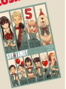 Visuel CARTE POSTALE SPY X FAMILY 2025