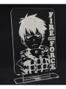 Visuel PLAQUE ACRYLIQUE GRAVEE - FIRE FORCE (30 ANS KANA)