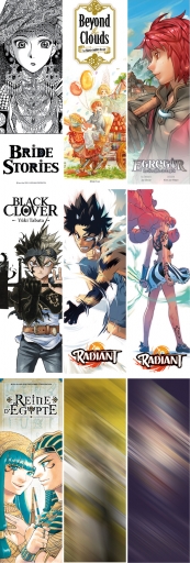 Marque-pages luxe de mangas by Bulle en Stock